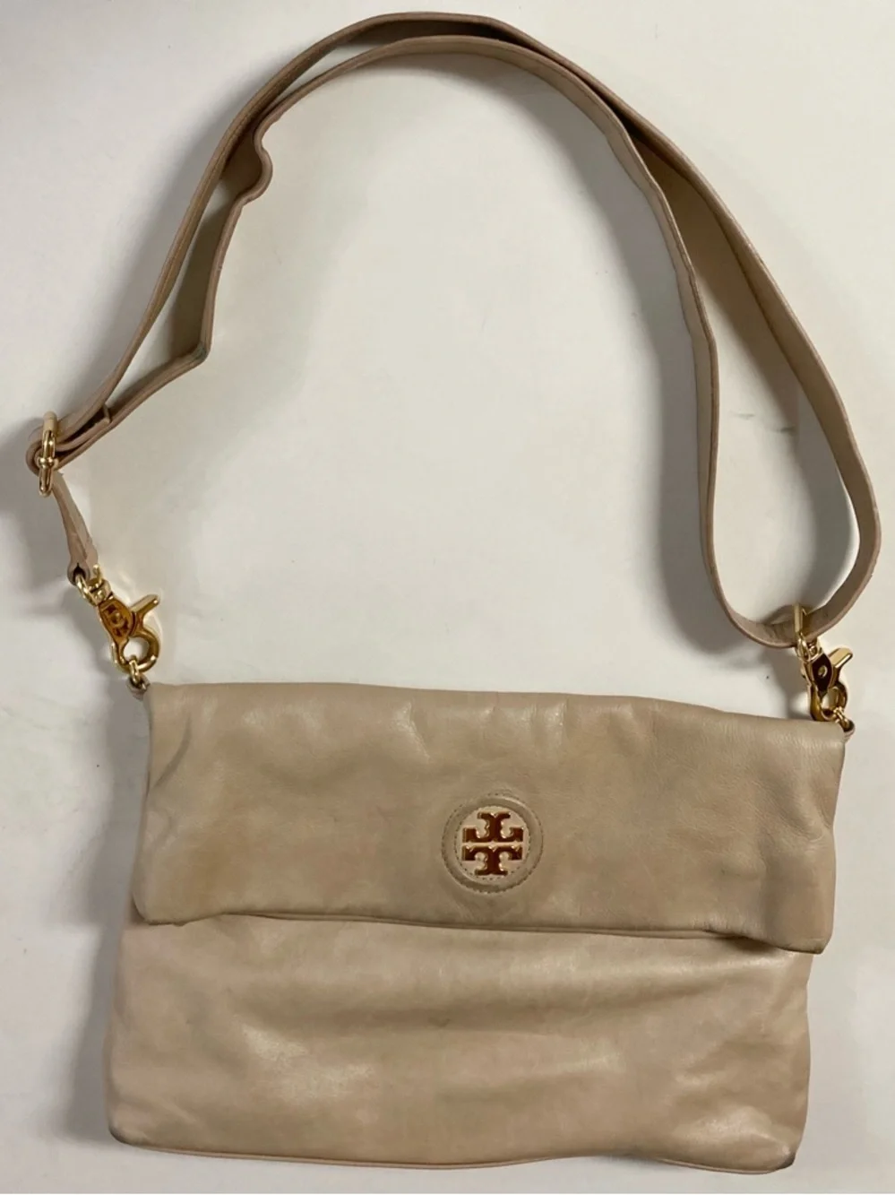 Tory Burch Dena Foldover Crossbody - Picture 12 of 12